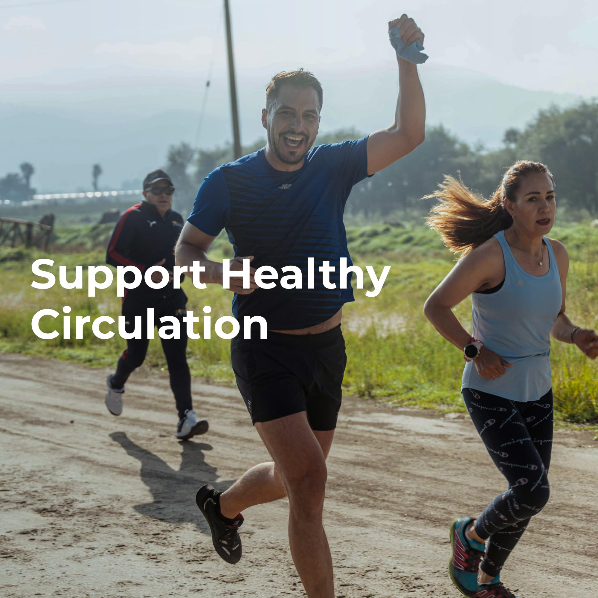 Youngevity Circulatory Formula ingredient list closeup reveals botanicals for potential wellness use.