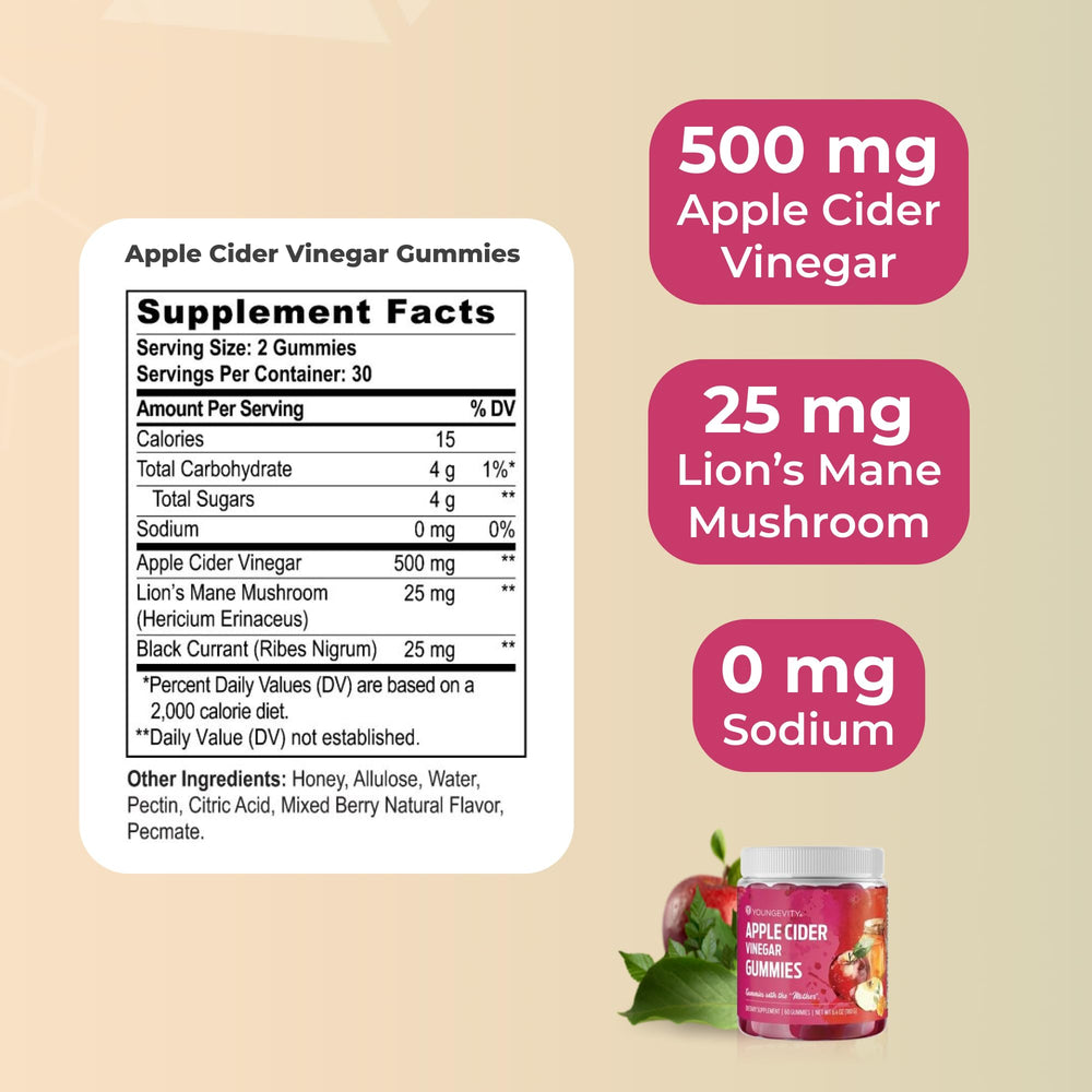 Youngevity detox cleanse gummies jar front