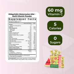 Label close-up of Youngevity product showing probiotic and vitamin blend for healthy growth.