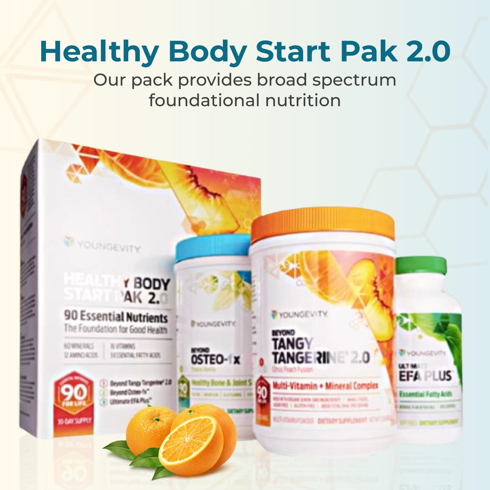 Youngevity Osteo FX powder tub for smooth shakes.