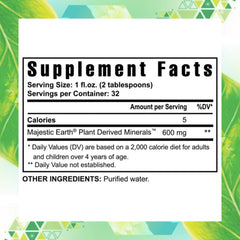 Youngevity Plant Derived Liquid Minerals pour shot shown for easy daily use