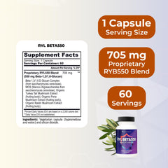 Closeup of Youngevity RYL Beta550 capsules highlighting easy swallowing.