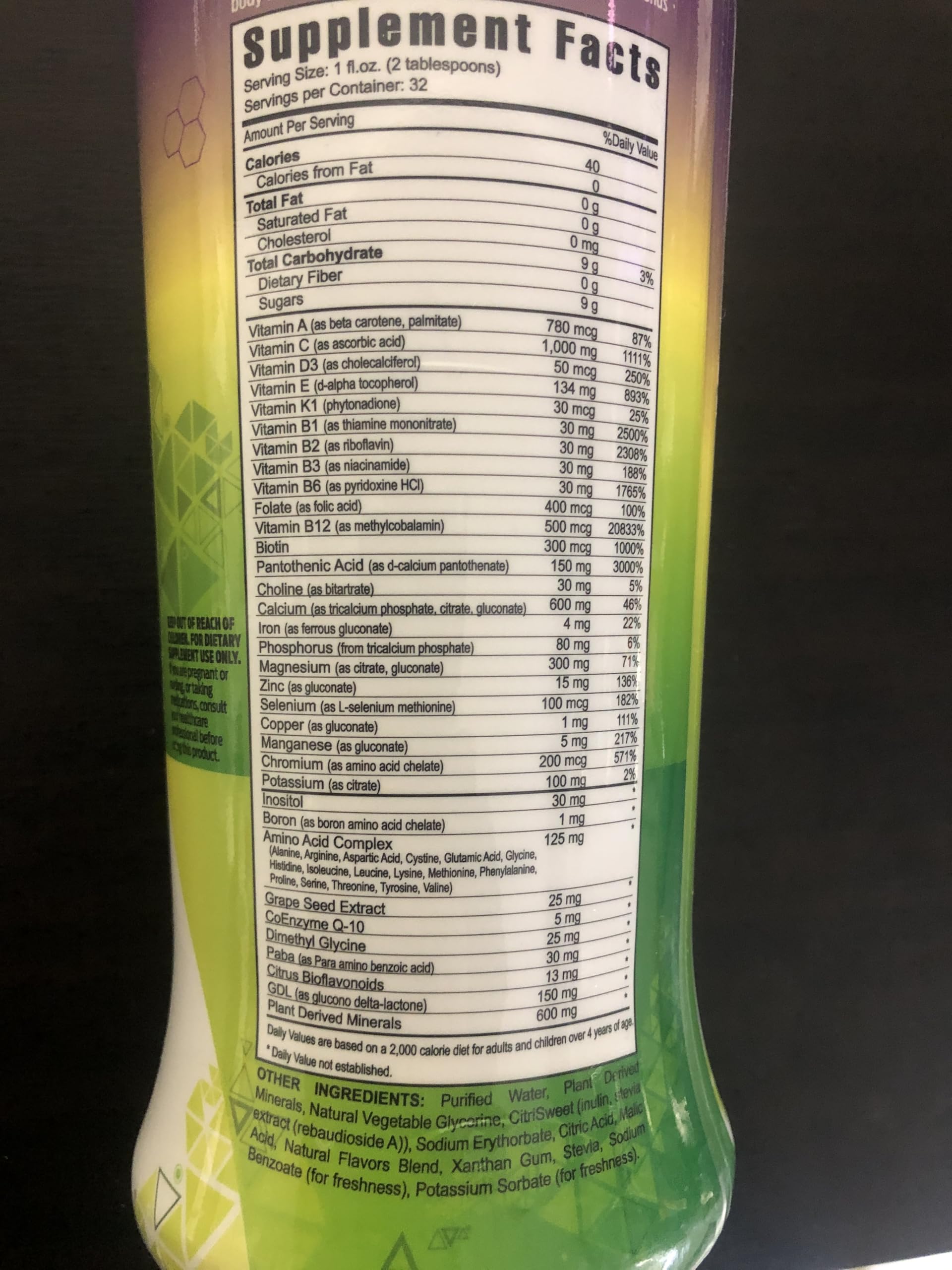 Youngevity Ultimate Classic packaging showcases natural liquid formula