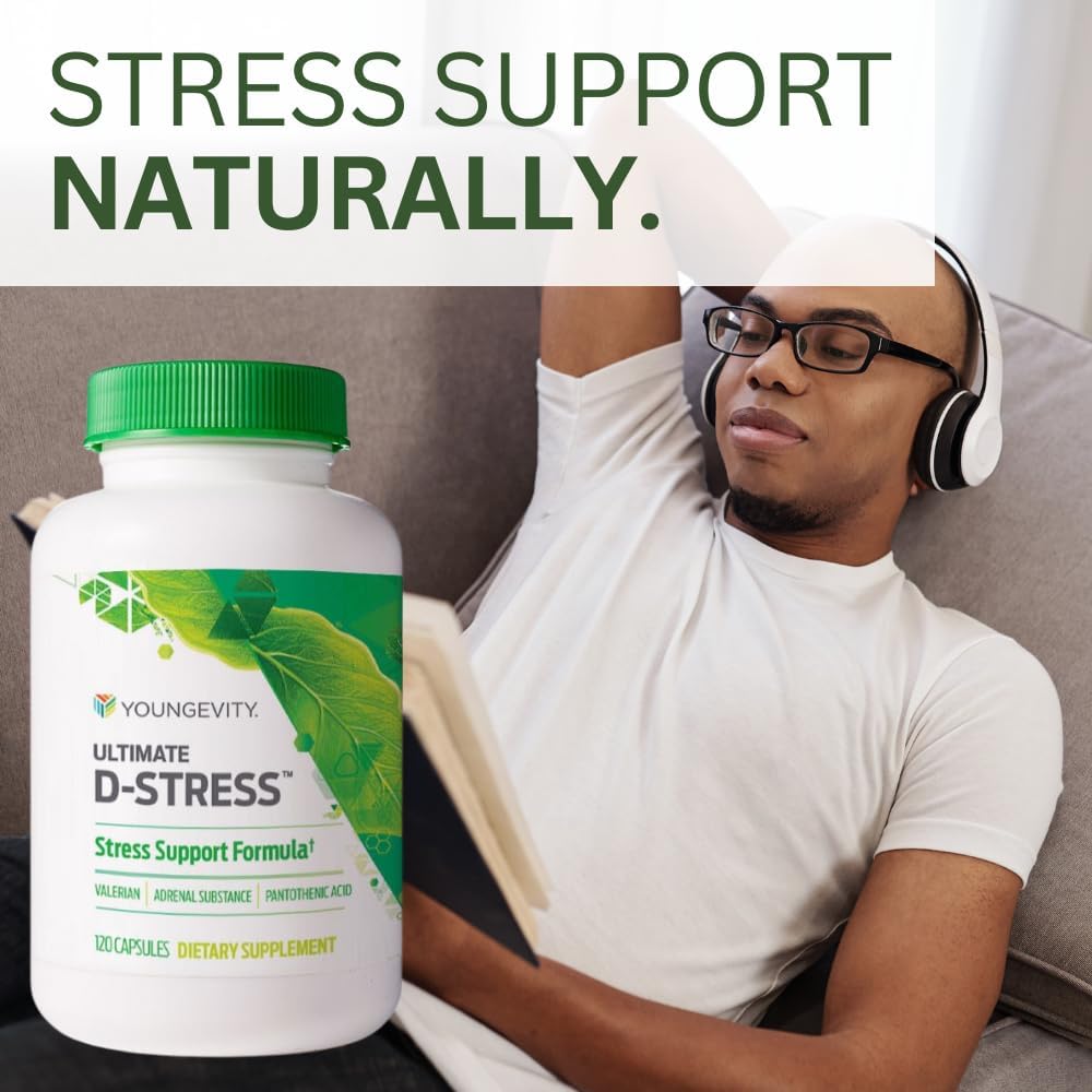 Valerian root imagery associated with relaxation in Youngevity D-Stress