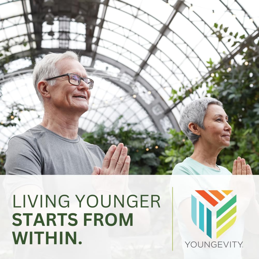 Person incorporating Youngevity Ultimate Daily into a morning routine
