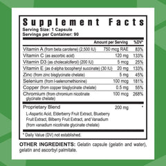 Youngevity Ultimate Selenium bottle label showing 360 capsules total.