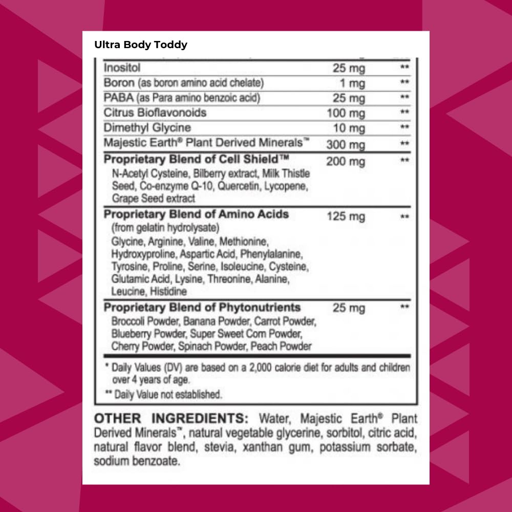 Youngevity Ultra Body Toddy pouring into a glass for convenient daily nutrition