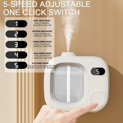 Youqsm five mist levels indicator highlights customizable aroma intensity