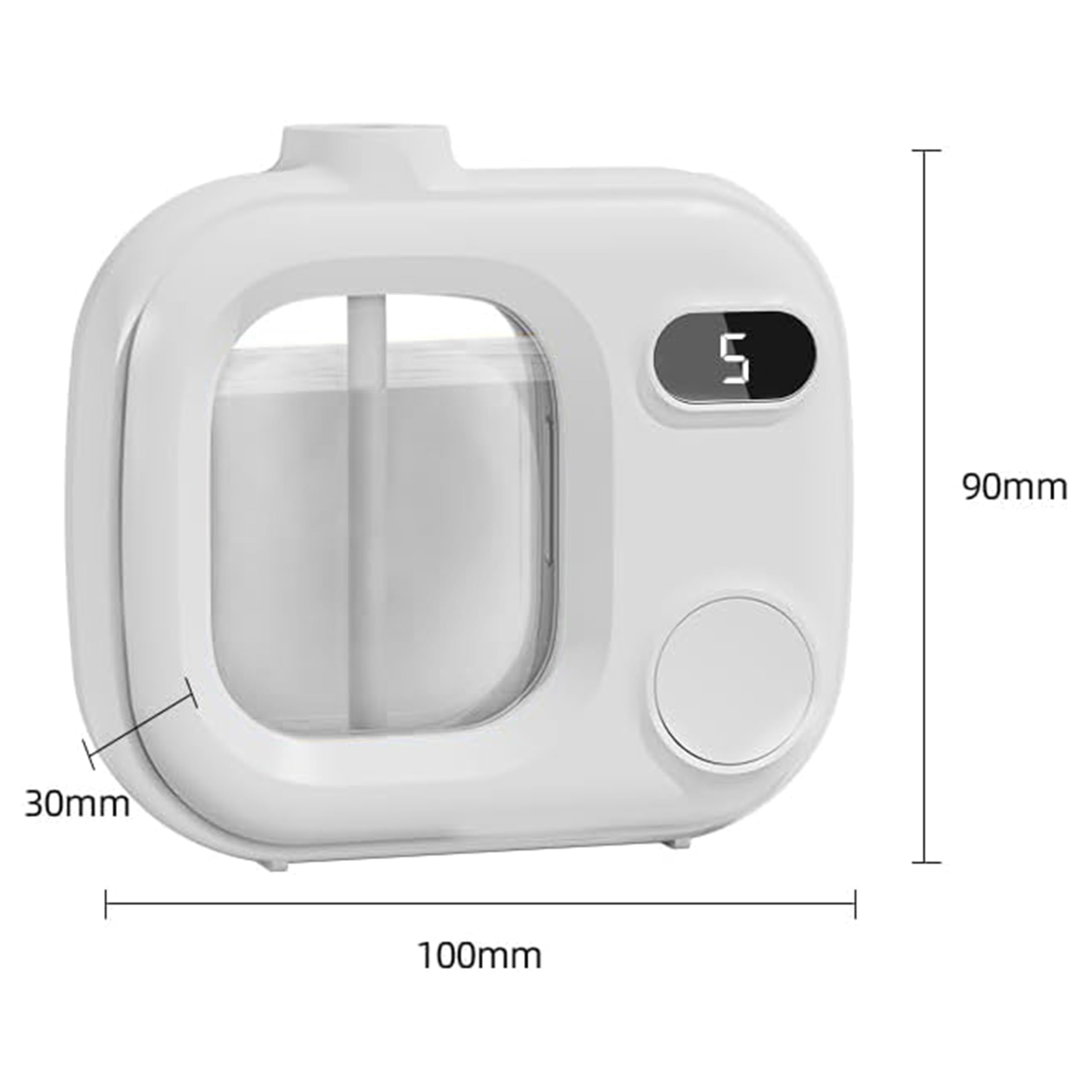 Youqsm PETG bottle close-up illustrating safe material for essential oils