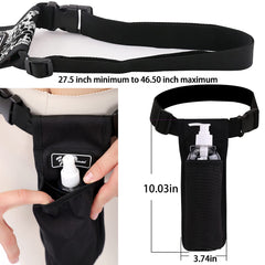 YOURUIMEI Massage Bottle Bag adjustable strap for comfortable wear.