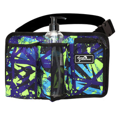 YOURUIMEI Massage Bottle Bag front view shows organized pockets for easy access.