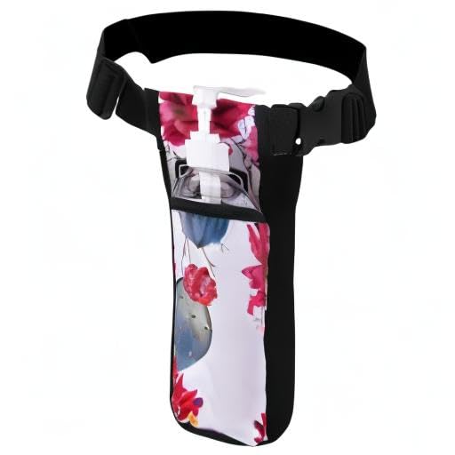 YOURUIMEI massage bottle bag in use keeps oils within reach