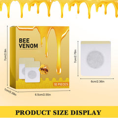 YOUSHEME Bee Venom Patches with pinch-fit adhesion for secure, comfortable wear.