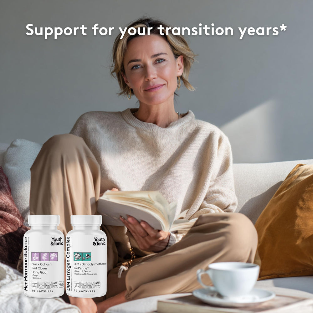Youth & Tonic bundle packaging with included capsules.