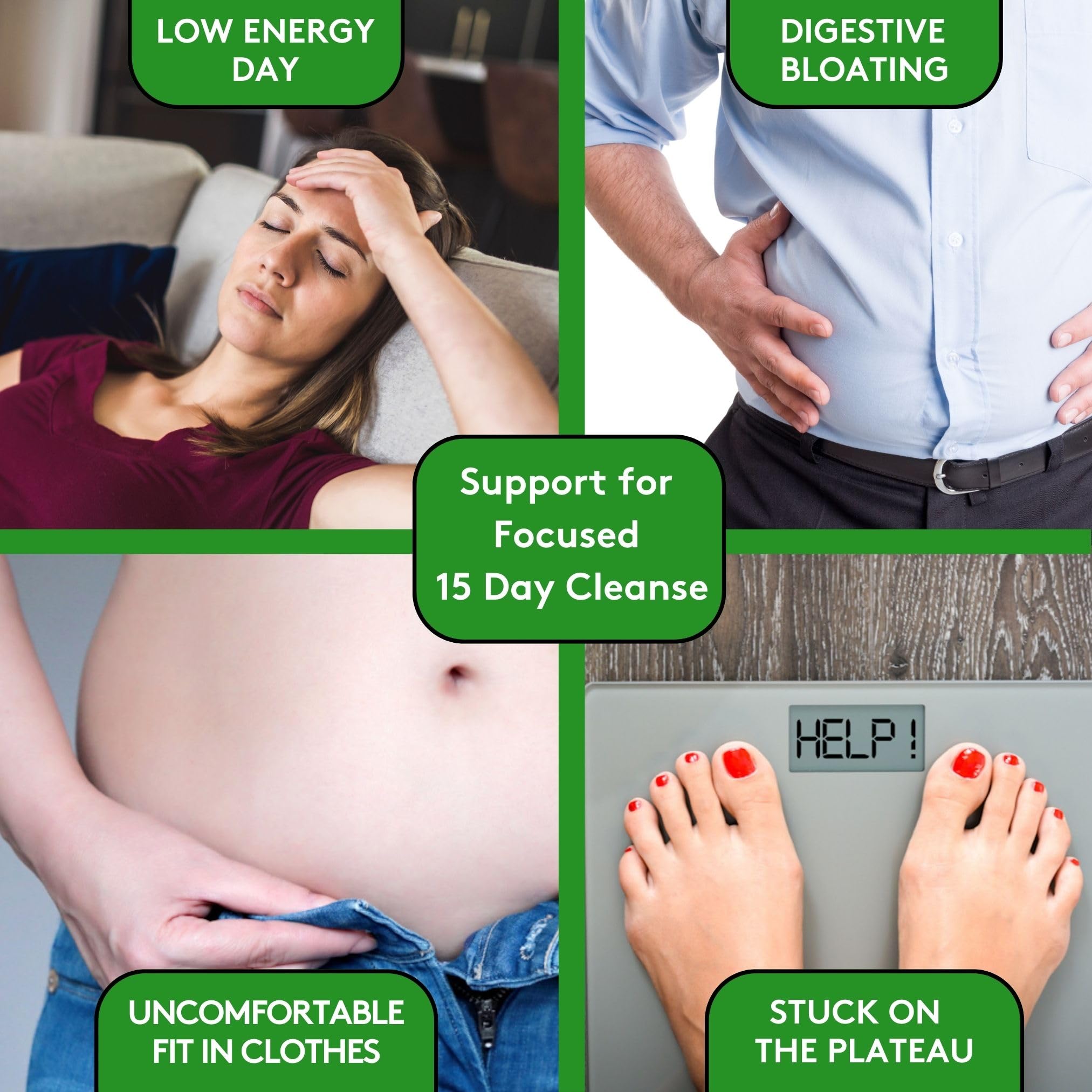 Youth & Tonic capsules close-up highlighting herbal blend for gut health