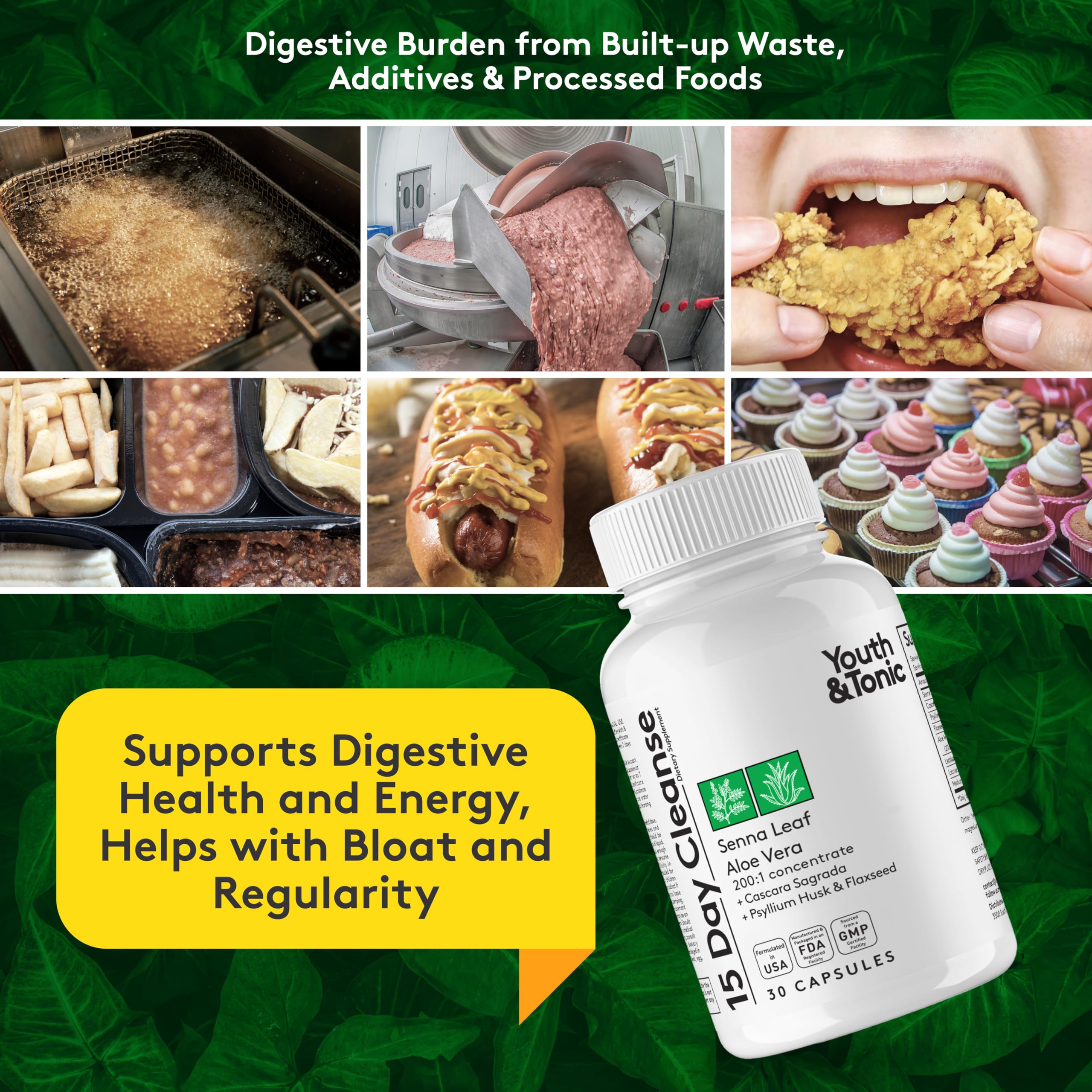 Youth & Tonic 15 Day Kidney Cleanse bottle supports urinary tract health