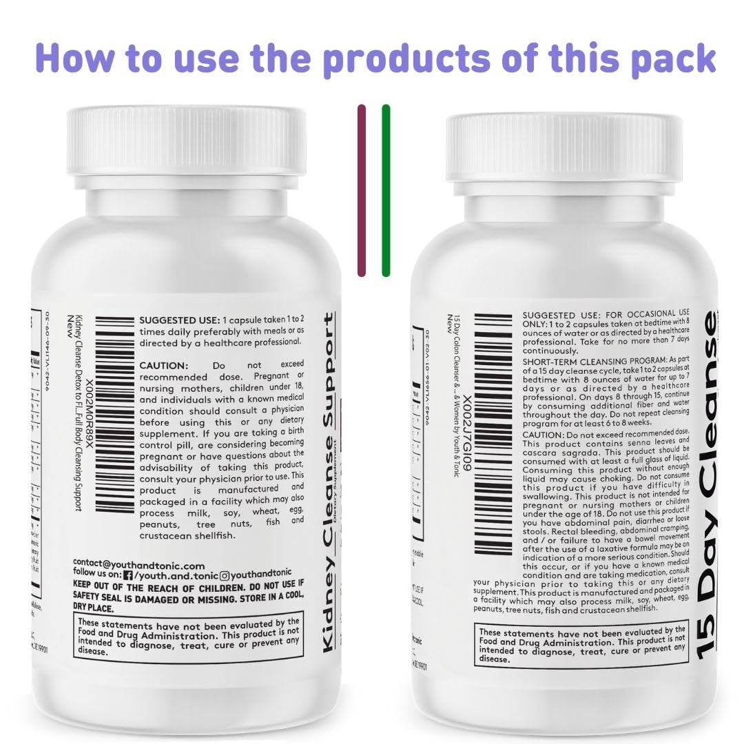 Youth & Tonic GMP-certified facility seal on packaging