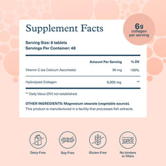 Youtheory bottle label close-up highlights ingredients and vitamin C benefits