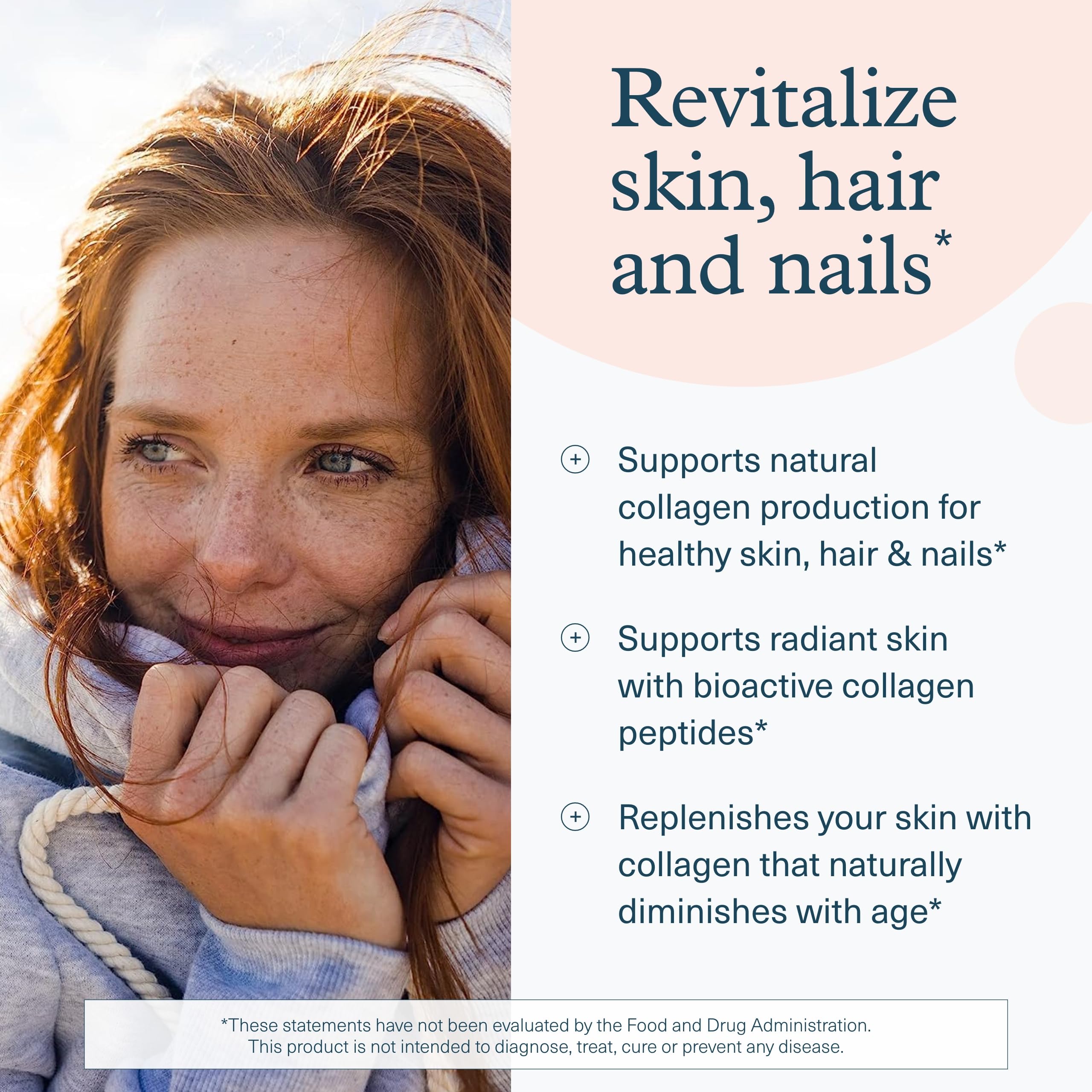 Youtheory Advanced Collagen packaging front showcasing 6,000 mg formula.