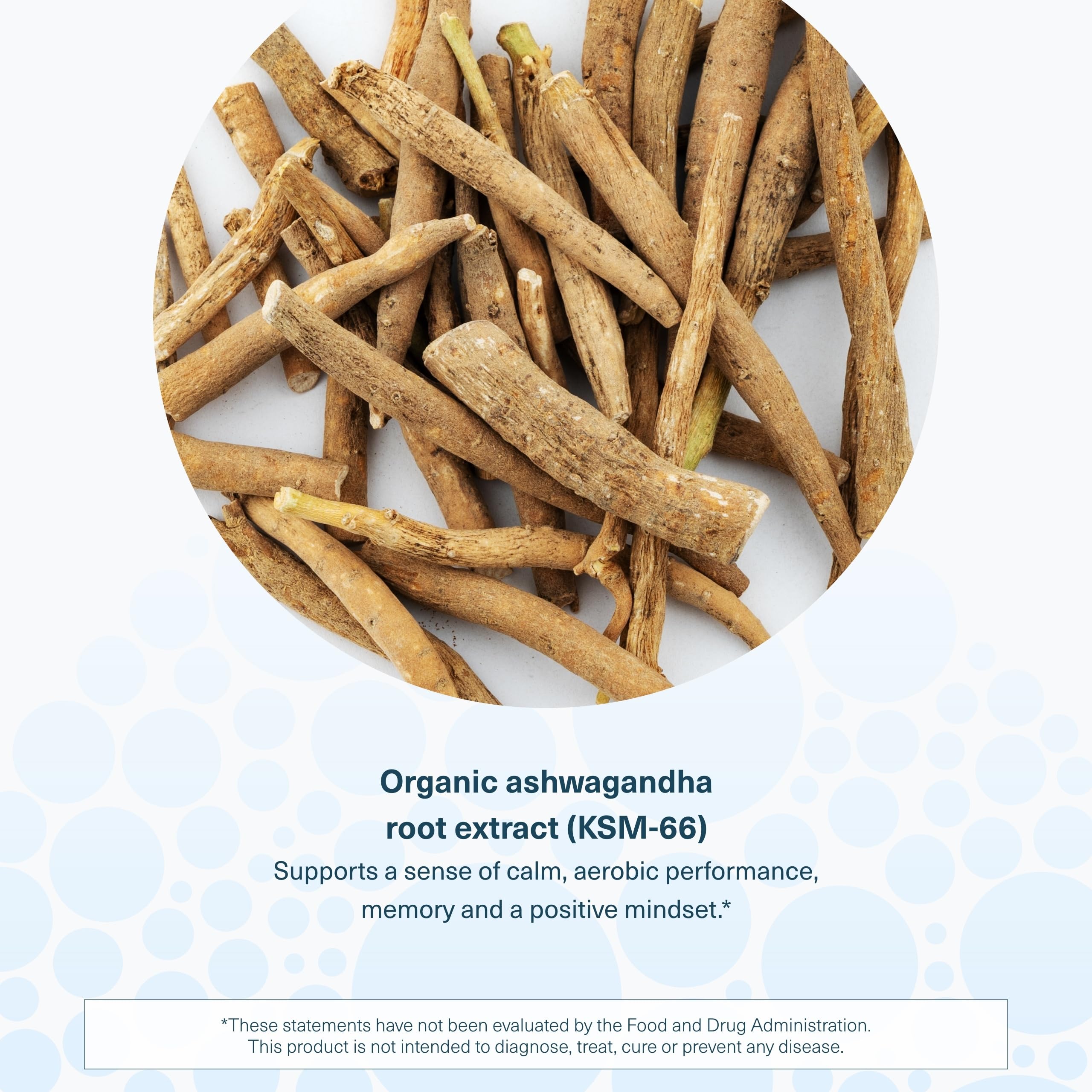 Youtheory Ashwagandha Gummies, ingredientes orgánicos para uso diario