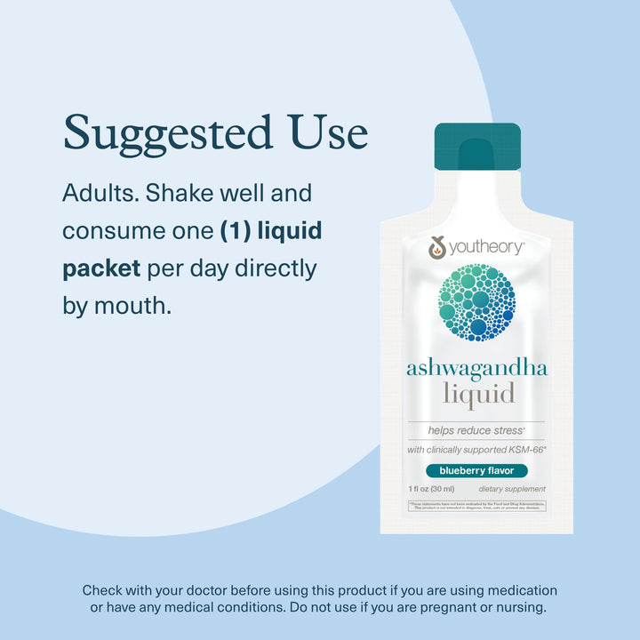 Youtheory Ashwagandha Liquid third-party testing seal ensures safety