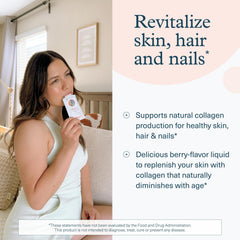 Youtheory Collagen Liquid Berry packet close-up highlighting flavor.