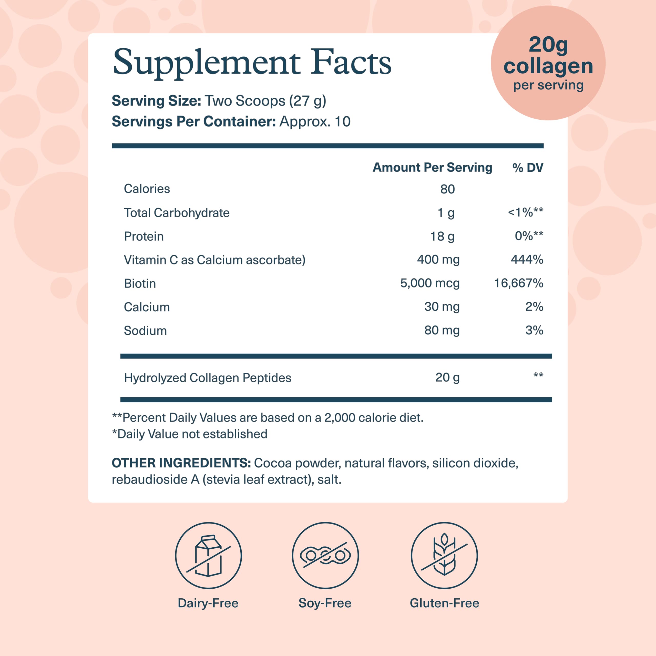 Youtheory collagen powder scoop pouring into a glass for easy daily mix.