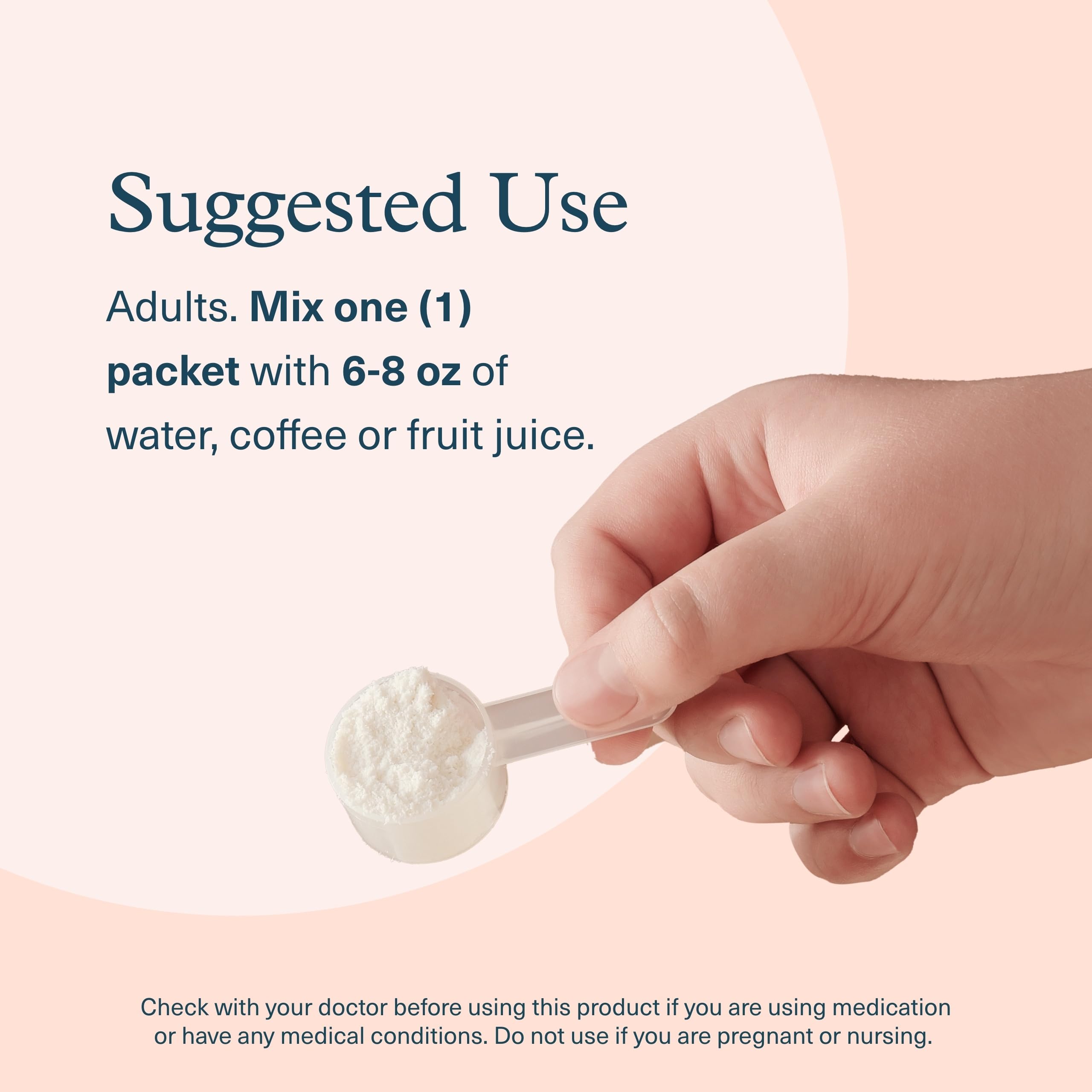 Youtheory Collagen Powder Vanilla bottle label highlighting Vitamin C