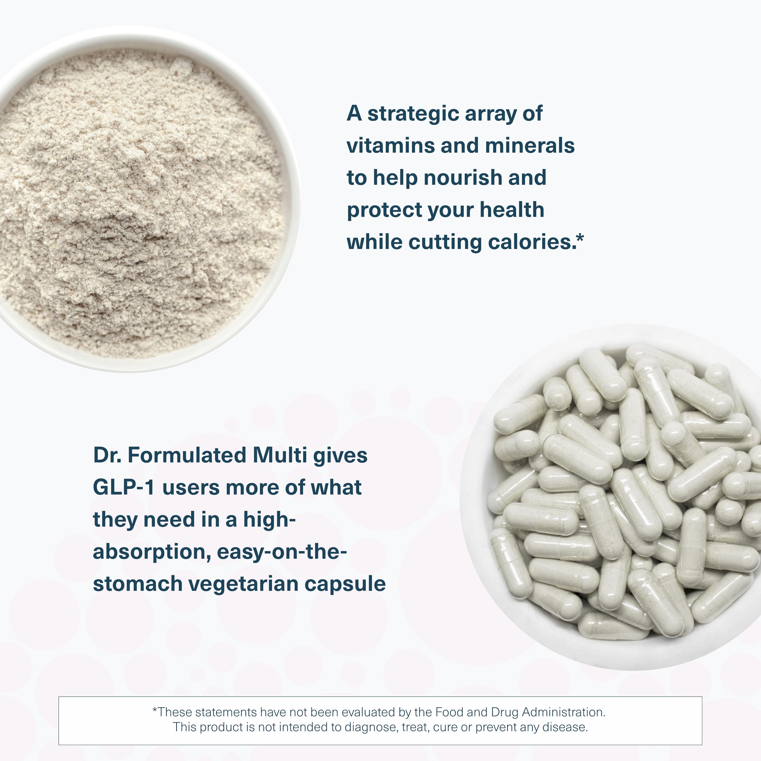 Daily dosage scene featuring Youtheory High Potency Multi GLP-1 Support for consistent use.