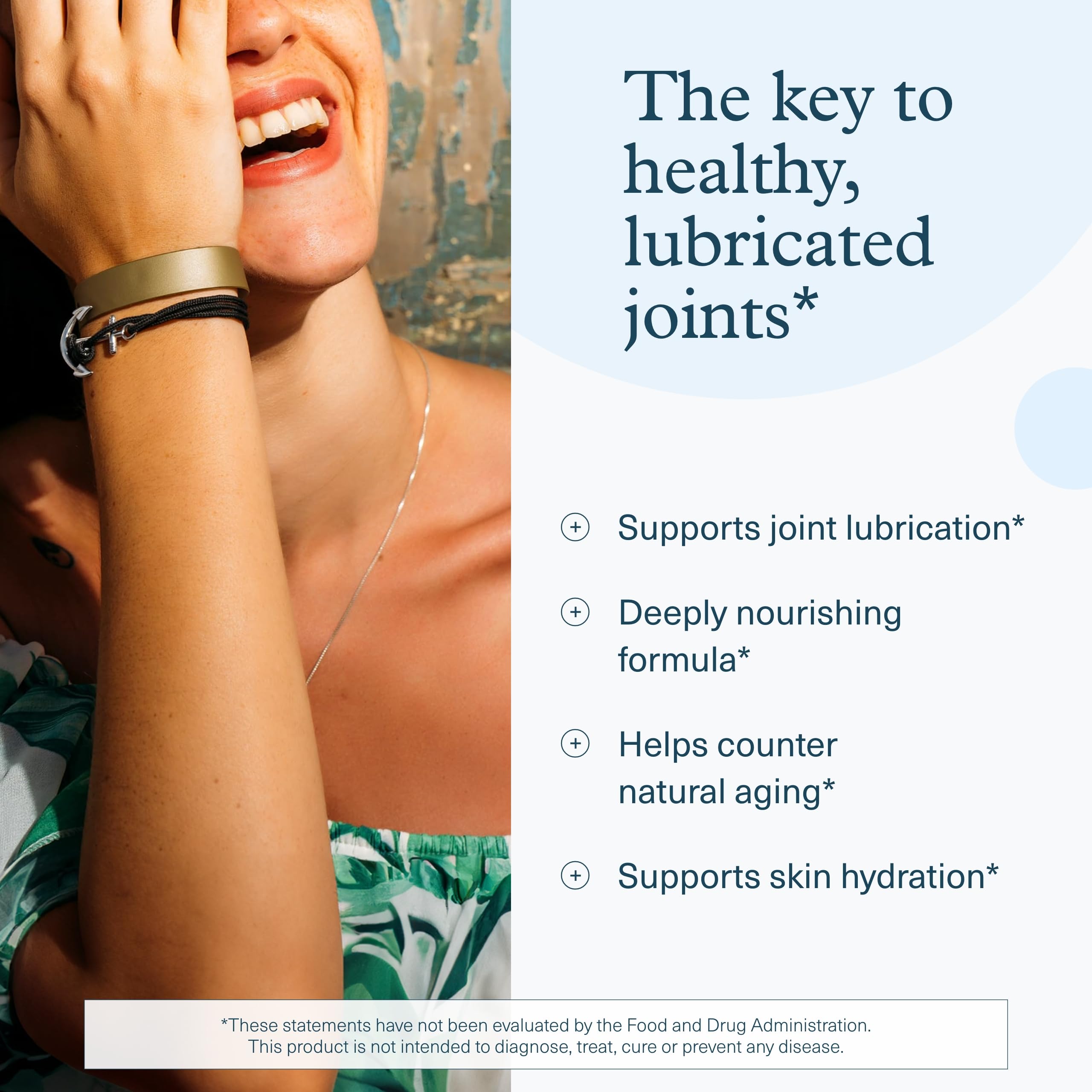 Youtheory Hyaluronic Acid Advanced capsules stacked for convenient daily use