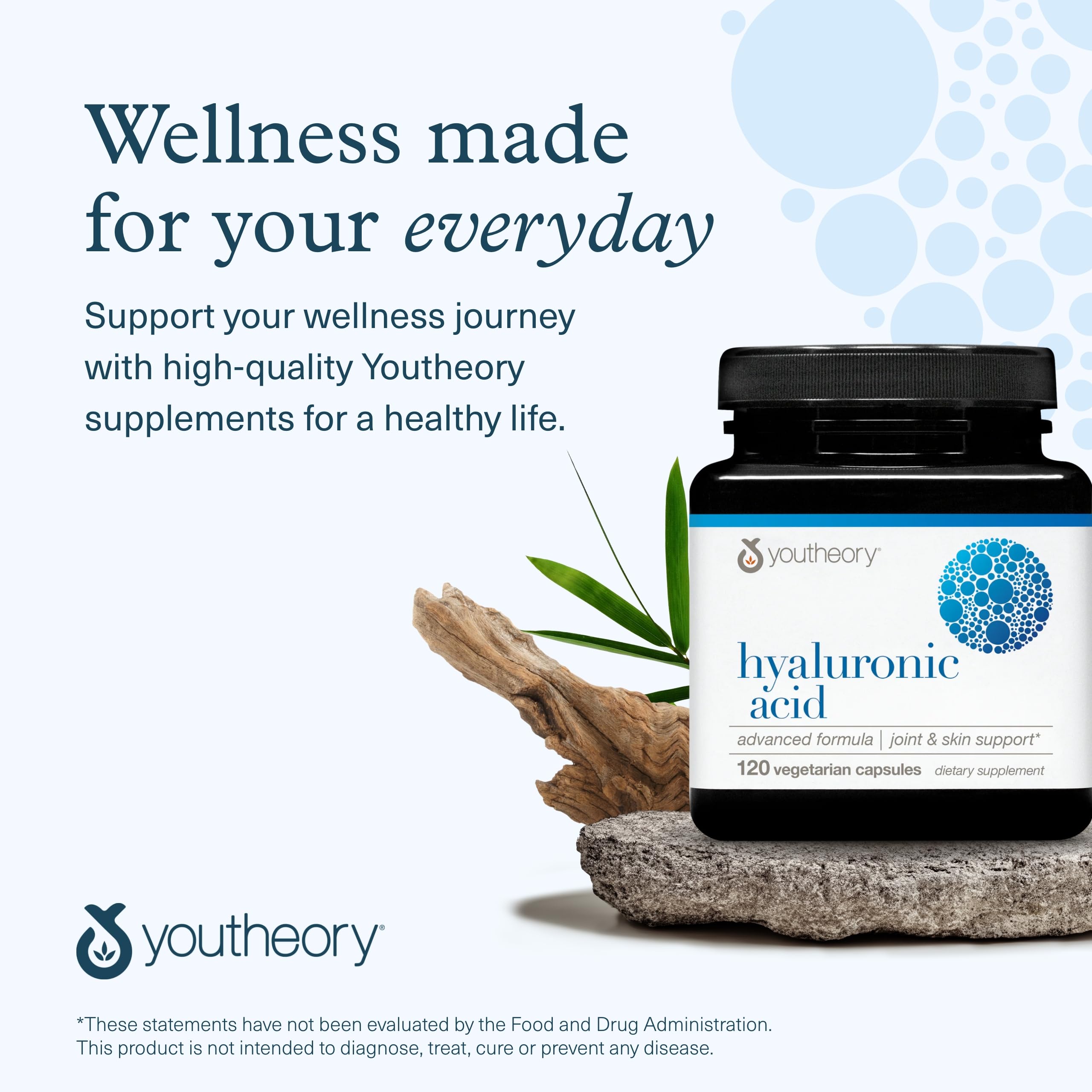 Youtheory Hyaluronic Acid Advanced used in daily health routine