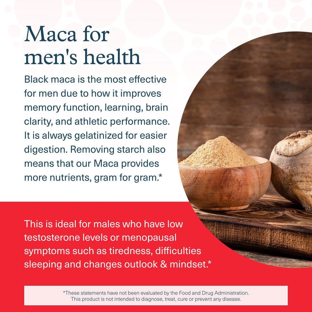 Youtheory Men's Maca ingredients reveal vegan formula