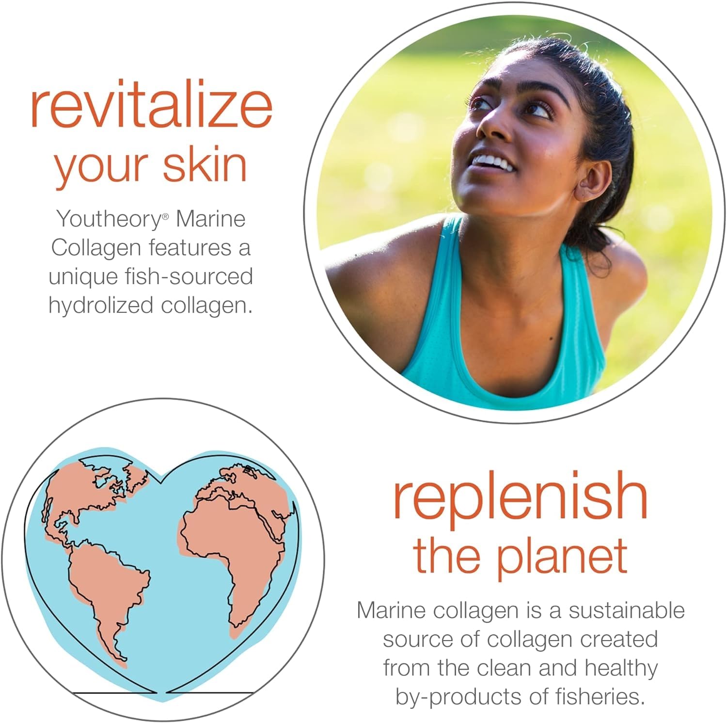 Youtheory Marine Collagen pack contents showing two bottles in the pack.