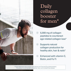 Youtheory hydrolyzed collagen peptides scoop ready to mix.