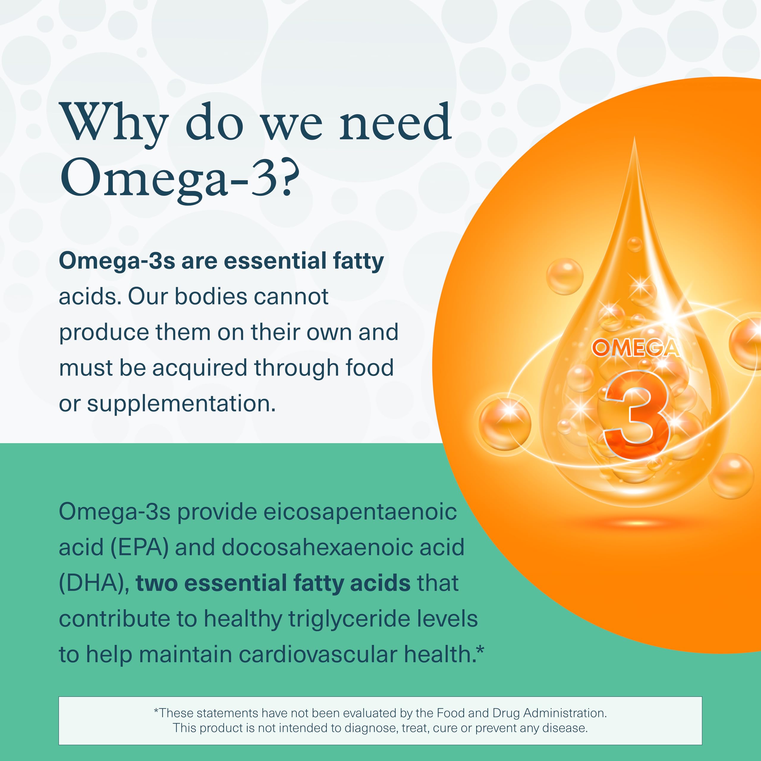 Close-up of algae oil content in Youtheory Omega formula