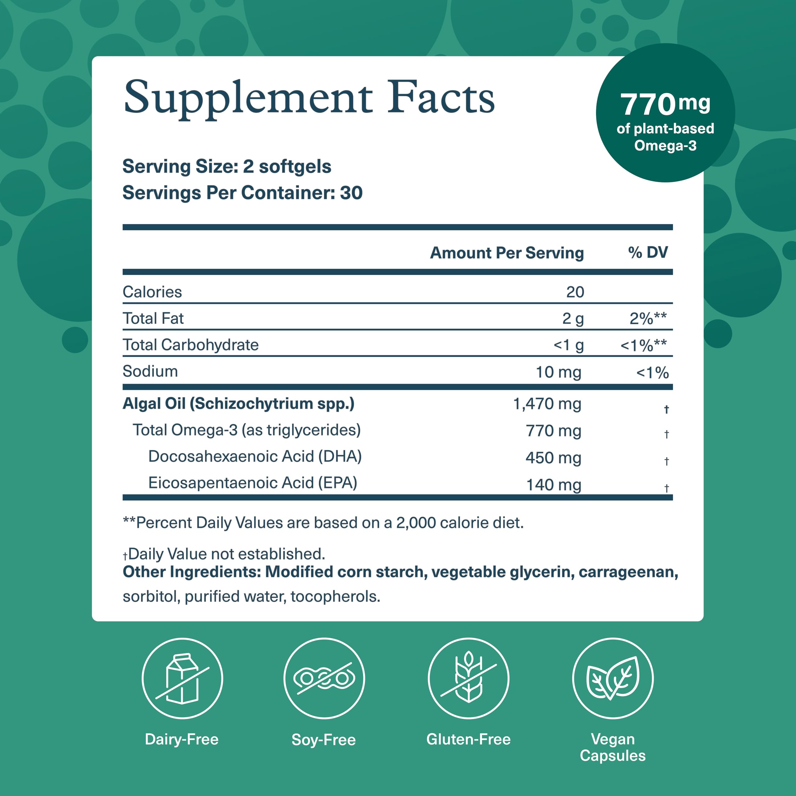 Youtheory Ocean-Friendly Omega bottle-back shows supplement facts and sourcing