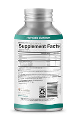Youtheory Ocean-Friendly Omega softgels on table, algae-based omega-3 for heart, brain, eyes