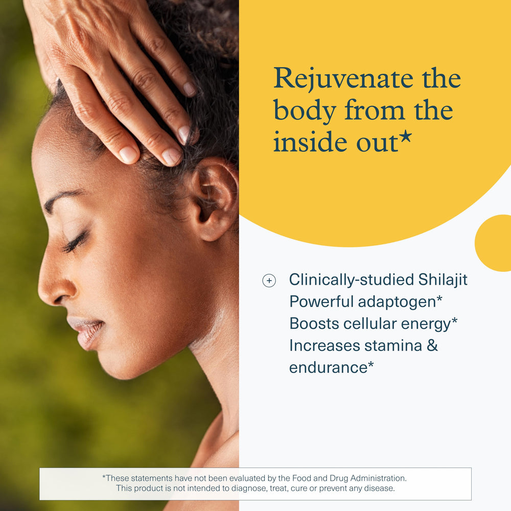 Youtheory Shilajit Advanced ingredients highlight Himalayan source