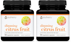 Youtheory Slimming Citrus bottle for easy daily wellness support.