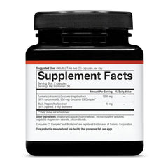 Youtheory Turmeric Extra Strength capsules arranged for daily use