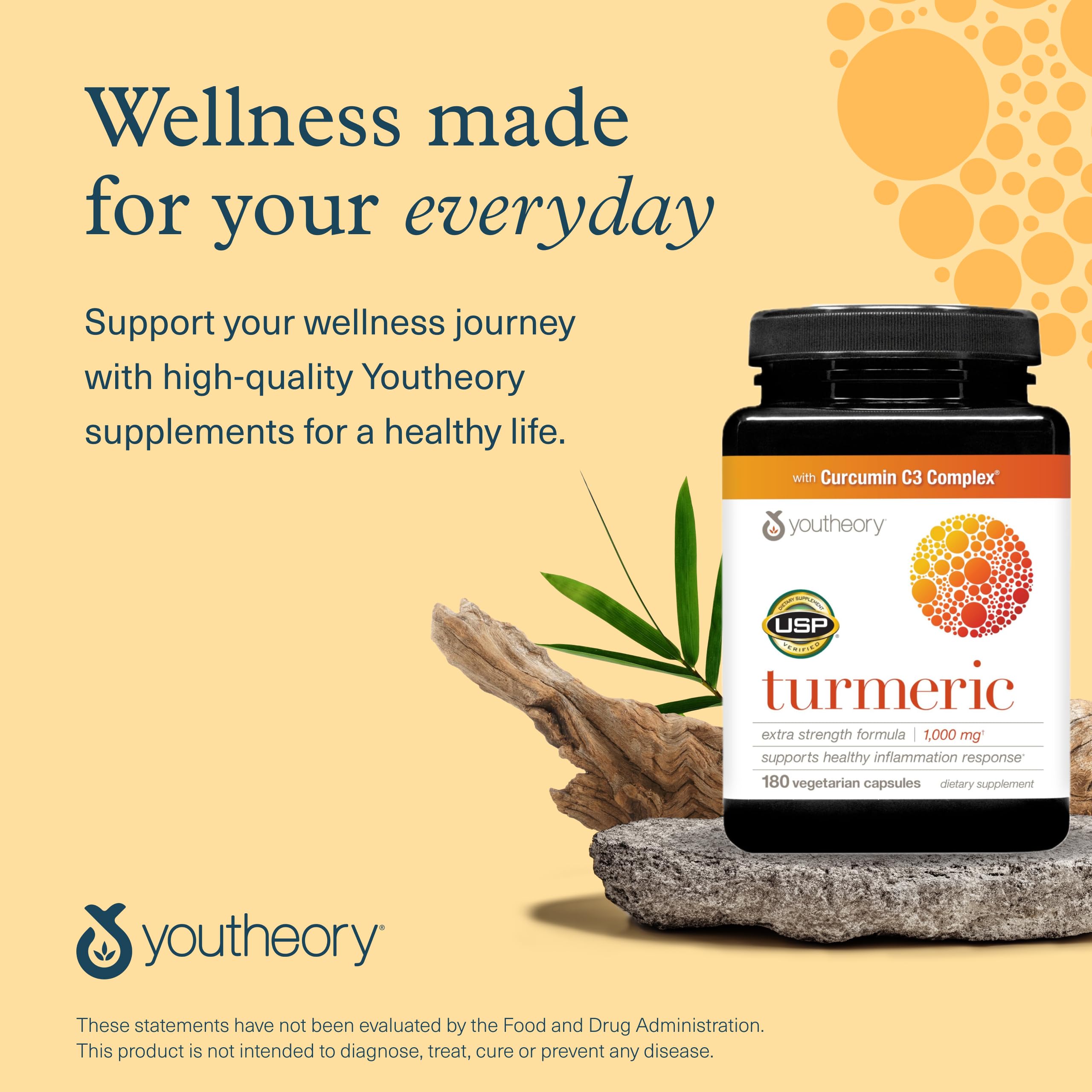 Youtheory USP Verified badge indicates product quality.