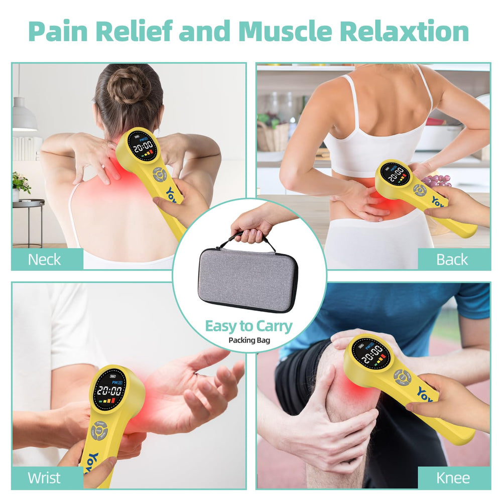 Yoveck 810nm LED array penetrates deeper for muscle stiffness relief