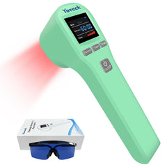 Yoveck red light therapy device front view for targeted, portable treatment.