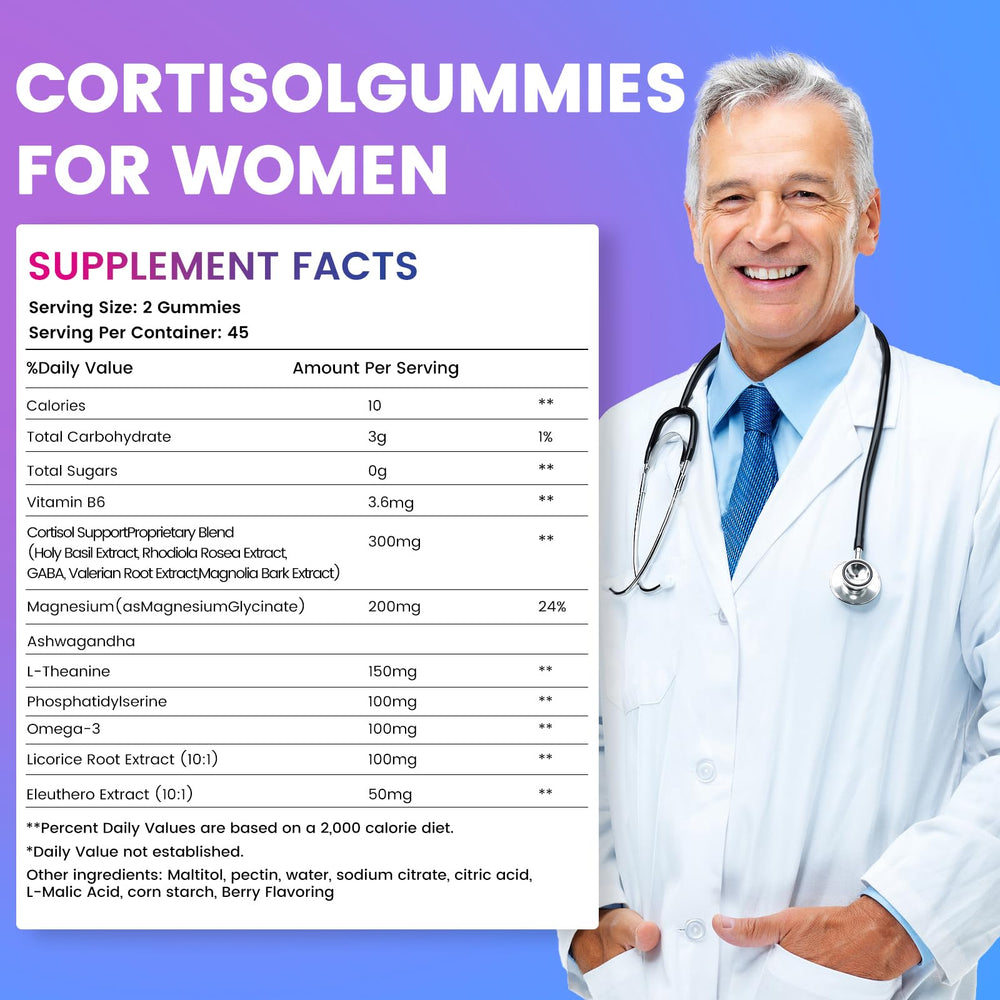 YOWOTE cortisol support box set for easy gifting and routine.