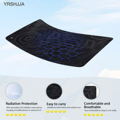 YRSHJJA grounding wrist strap enables on-the-go grounding with the mat.