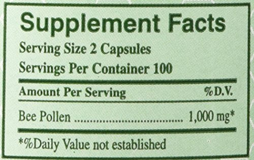 Bee pollen capsules from YS ECO Bee Farms offer convenient daily energy support.