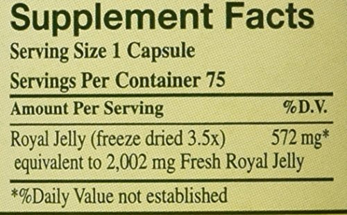 YS Eco Bee Farms Royal Jelly packaging emphasizes freeze-dried freshness and purity.