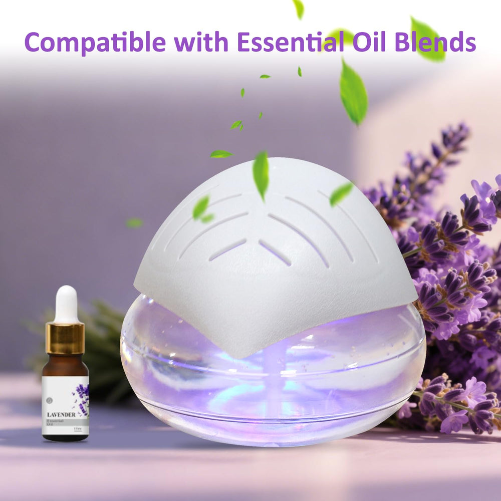 ySky aroma diffuser pairing with essential oils to refresh odors.