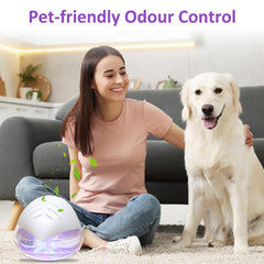 ySky compact air purifier suitable for bedroom or office spaces.