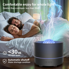 YSMNDE 360-degree rotating projection for immersive night ambience